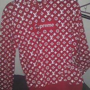 Louis Vuitton supreme sweater